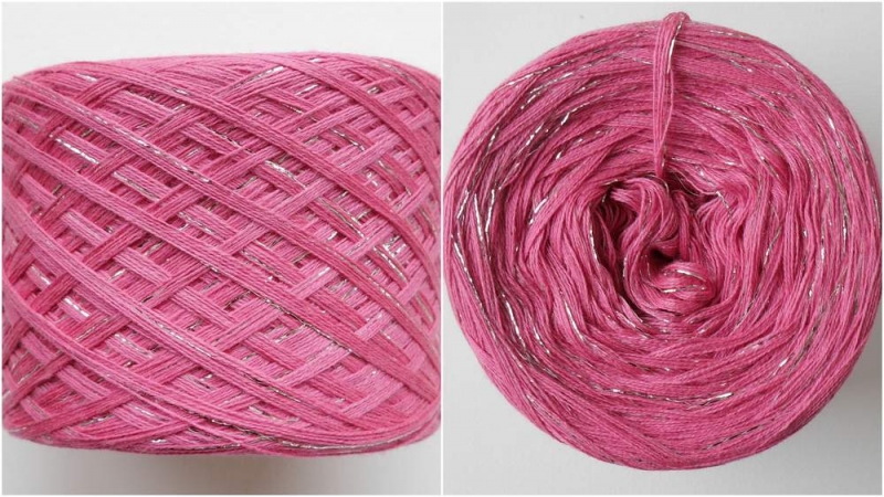 Wollpaket Meerjungfrauen Decke rosa (ohne Anleitung)